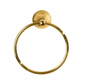 Nicolazzi Teide 1485GO05 Держатель для полотенца - кольцо (золото)