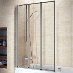 RIHO VZ Alta G008001111 Шторка для ванны 100*140 см (сатин | стекло)