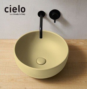 Ceramica CIELO Shui SHBA40 CN - Раковина накладная на столешницу Ø 40 см (Canapa)