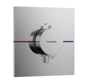 Hansgrohe ShowerSelect Comfort E 15574000 Центральный термостат - внешняя часть (хром)