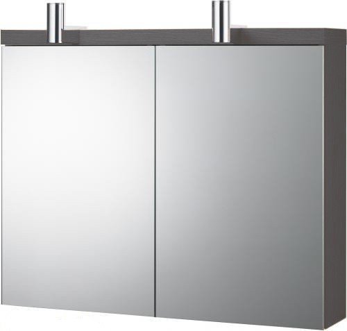 Зеркальный шкаф Ideal Standart Daylight K2218EG тёмно-серый дуб