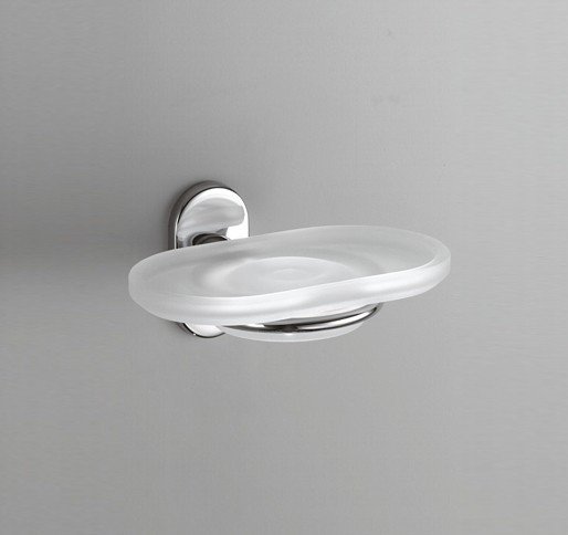 Colombo Design BART B2201 - Мыльница для ванной комнаты | настенная (хром)