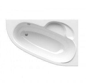 Акриловая ванна ALPEN Terra 170 L ALPTR170L, цвет - snow white (белоснежный)