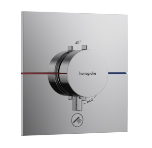 Hansgrohe ShowerSelect Comfort E 15575000 Термостатический смеситель для душа - внешняя часть (хром)