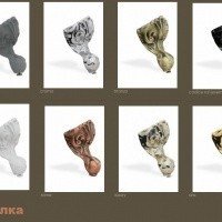Gaia EAGLE VMA 05 CR Ножки для ванны "нога императорского орла"