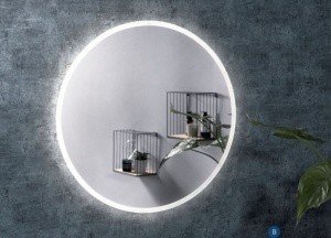 Jacob Delafon EB1456-NF Зеркало круглое с подсветкой 90 см
