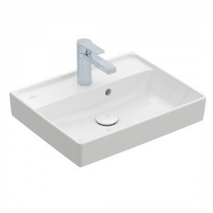 Villeroy Boch Collaro 433450R1 Раковина для ванной комнаты 500x440 мм ceramicplus (альпийский белый)