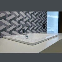 GSI ceramica PURA 883111 Раковина для ванной комнаты 60*50 см, универсальный монтаж (белая глянцевая)