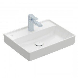 Villeroy Boch Collaro 433451R1 Раковина для ванной комнаты 500x440 мм ceramicplus (альпийский белый)