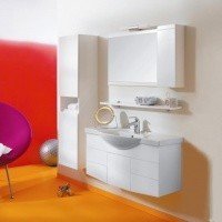 Ideal Standard Motion W5505EA зеркало для ванной комнаты на 85 см, цвет белый на распродаже