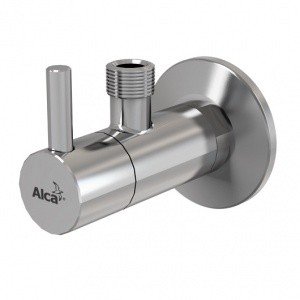 AlcaPlast ARV001 Угловой вентиль для подключения смесителя ½ * ⅜ (хром)
