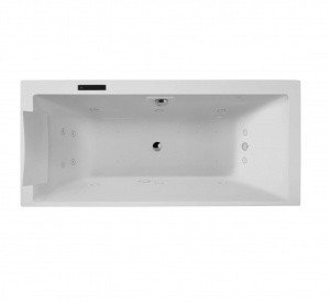 Jacob Delafon Evok Luxe E5BC236R-00 Акриловая ванна с гидромассажем 200*100 см (белый)