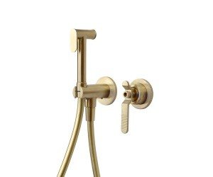 Bronze de Luxe 1760'S Loft 3253CG Гигиенический душ - комплект со смесителем (золото матовое)