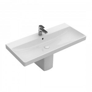 Villeroy Boch Avento 4156A5RW Раковина для ванной на 100 см (цвет белый камень - stone white ceramicplus)