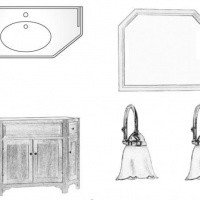 Gaia RUSTICI NARCISO Комплект мебели для ванной на 122 см