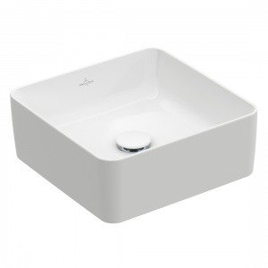Villeroy Boch Collaro 4A2138R1 Раковина накладная для ванной комнаты 380 мм ceramicplus (альпийский белый)