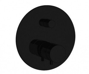 Remer Minimal NT09NO Термостатический смеситель для ванны (чёрный матовый)