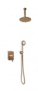 Bronze de Luxe WINDSOR 10138/1F Встраиваемая душевая система в комплекте со смесителем (Бронза)