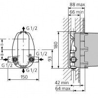 Ideal Standard A2353NU Внутренний механизм