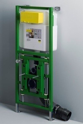 Система инсталляции Viega WC-Element 708764 для подвесного унитаза (Германия), 1130 x 490 мм