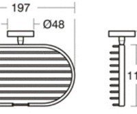 Ideal Standard IOM A9112AA Полочка для ванны