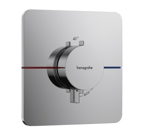 Hansgrohe ShowerSelect Comfort Q 15588000 Центральный термостат - внешняя часть (хром)