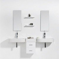 HATRIA Area Y0UH01 Раковина для ванной комнаты 60*45 см | универсальная (белая глянцевая)