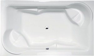 Акриловая ванна ALPEN Duo 200 16111, цвет - euro white (европейский белый)
