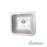 HATRIA Speciali YN0201 - Раковина 42*38 см | для стирки и хозяйственных нужд (белая глянцевая)