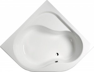 Акриловая ванна ALPEN Edera 152 a01111, цвет - euro white (европейский белый)