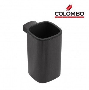 Colombo Design TRENTA B3002.GM - Стакан для зубных щеток | настенный (графит шлифованный)