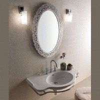 Ceramica GLOBO Paestum PA022.BI - Раковина для ванной комнаты 110*60 см (цвет: белый глянцевый)