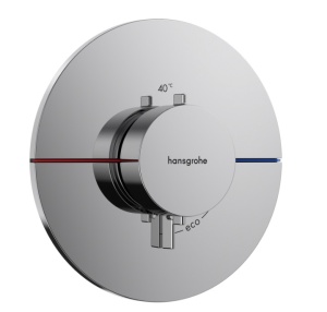 Hansgrohe ShowerSelect Comfort S 15559000 Центральный термостат - внешняя часть (хром)