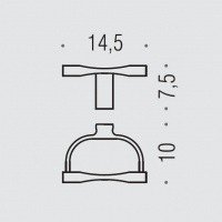 Colombo Design LUNA B0108 Держатель для туалетной бумаги (хром)