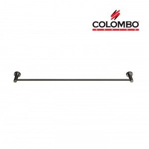 Colombo Design PLUS W4912.GM - Металлический держатель для полотенца 83 см (графит шлифованный)