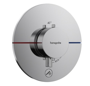 Hansgrohe ShowerSelect Comfort S 15562000 Термостатический смеситель для душа - внешняя часть (хром)