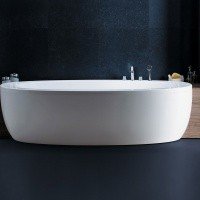 ORAS BAGNO ALESSI ONE 8540 Смеситель на борт ванны с ручным душем, на 4 отверстия (хром)