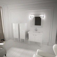Berloni Bagno Venezia SCI0800P Прямоугольное зеркало для ванной комнаты