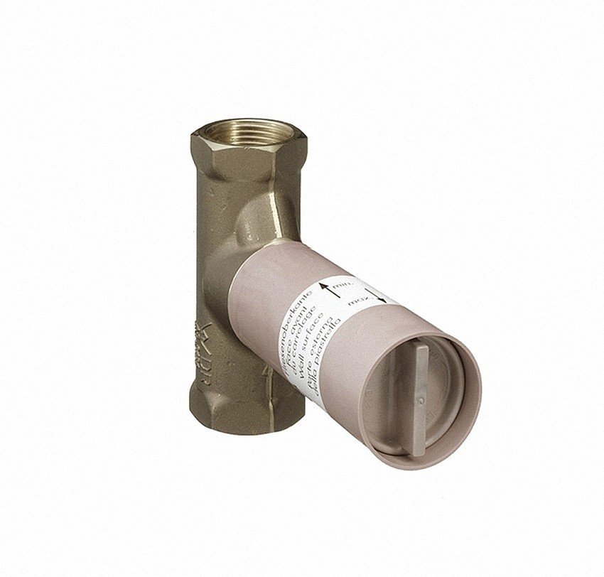 Hansgrohe 15974180 Внутренний механизм запорного вентиля 1/2 дюйма, керамическая прокладка