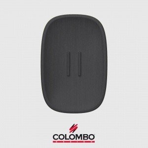 Colombo Design TRENTA B3040.GM - Металлическая мыльница | настольная (графит шлифованный)