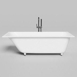 Salini Orlanda Plus 102014M Встраиваемая ванна 1900*1000 мм (белый матовый)