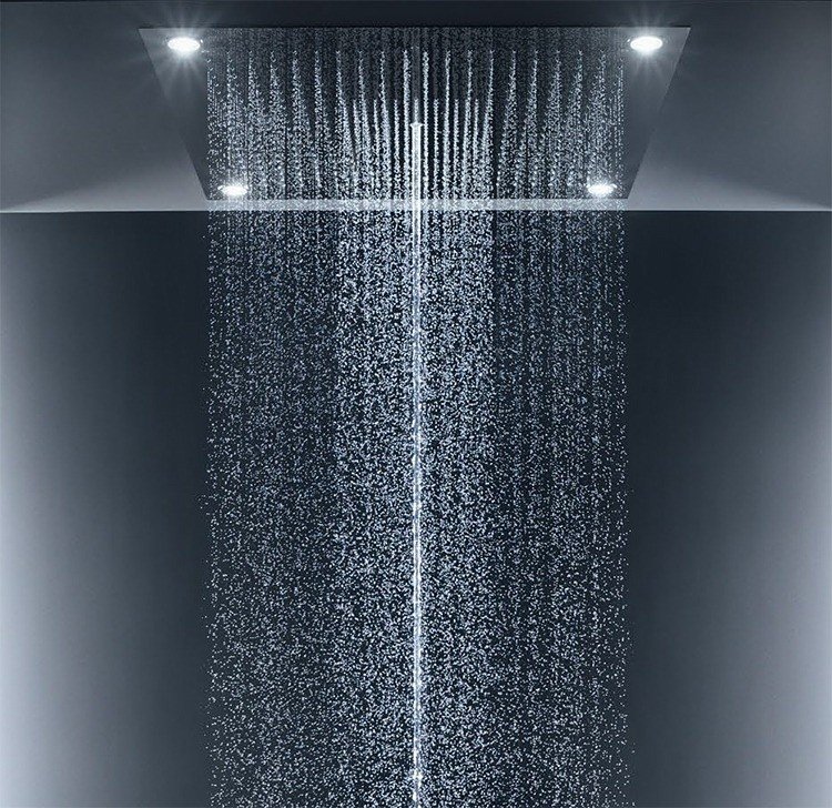 AXOR Starck ShowerCollection 10627800 - Верхний душ с подсветкой 720*720 мм