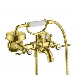 AXOR Montreux 16551990 Смеситель для ванны (Полированное золото)