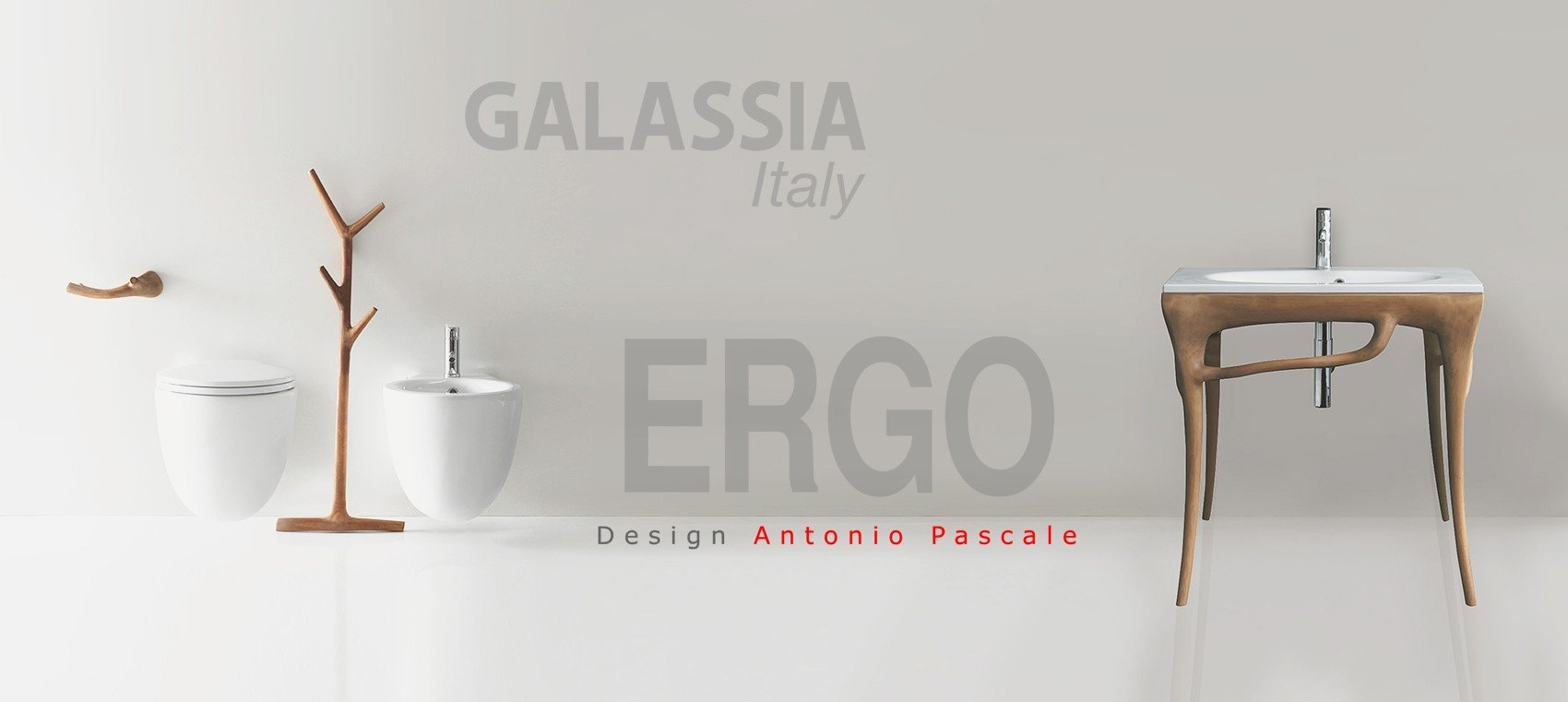 Коллекция сантехники Ergo - GALASSIA (Италия)