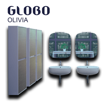 Мебель для ванной комнаты GLOBO Olivia Мебель для ванной комнаты GLOBO Olivia