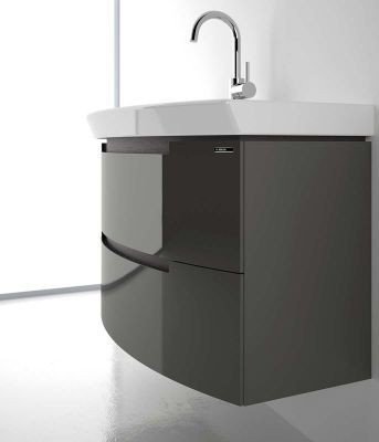 Тумбы с раковиной для ванной комнаты Berloni Bagno Moon. Тумбы с раковиной для ванной комнаты Berloni Bagno Moon.
