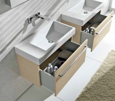 Тумбы с раковиной для ванной комнаты Berloni Bagno Set. Тумбы с раковиной для ванной комнаты Berloni Bagno Set.