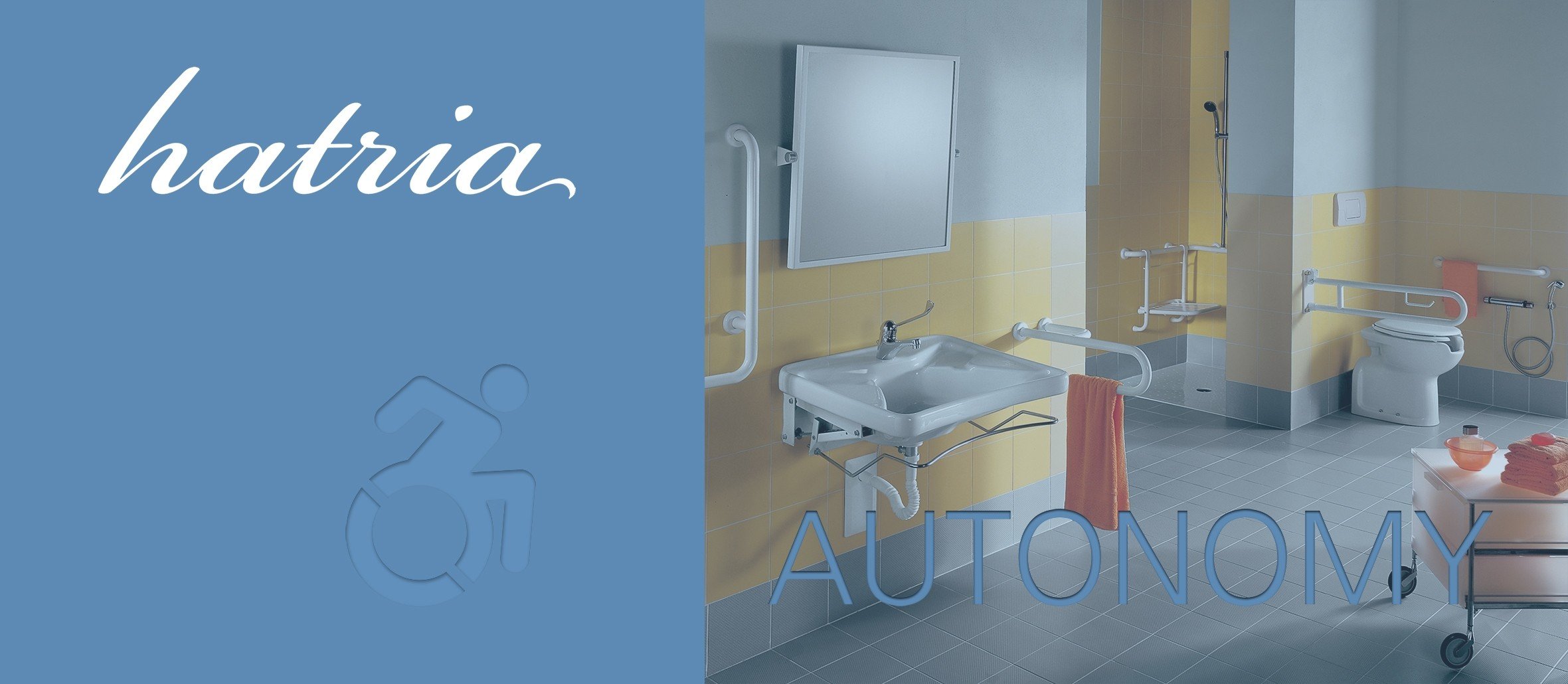 Hatria Autonomy - Серия сантехники для инвалидов