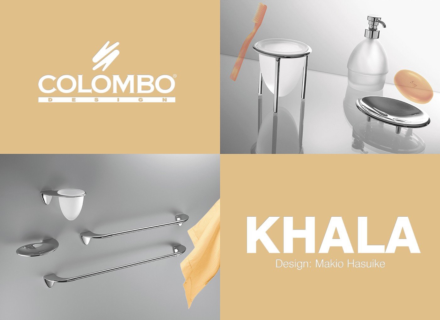 Colombo Design KHALA - Аксессуары для ванной комнаты