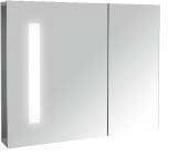 зеркальный шкаф с подсветкой EB1060DRU-NF Jacob Delafon FORMILIA  50 см, правый.